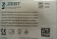 ZEST |  LOCATOR 08632 3i Certain 4.1 x3 mm